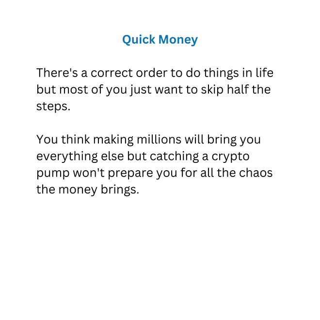 Quick Money